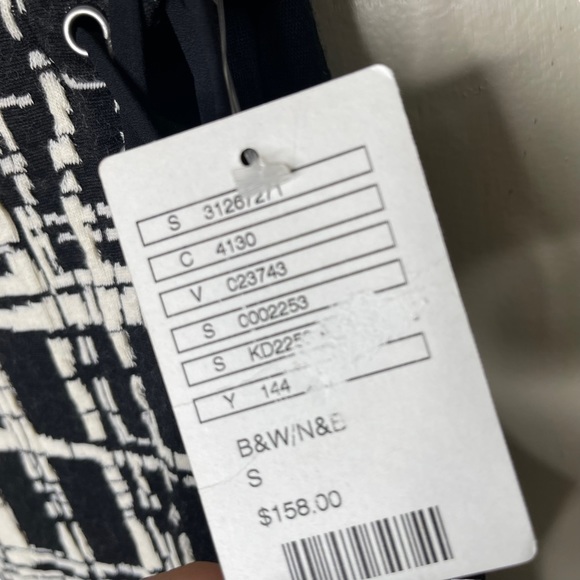 New! Anthropologie Maeve Women’s Small A-Line Midi Dress Black Sleeveless $160 - Picture 5 of 10